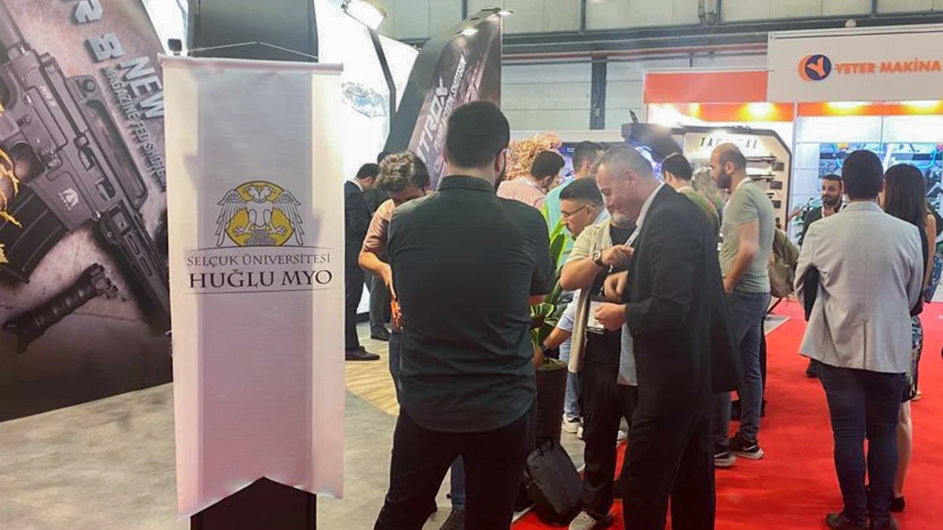 Selçuk University exhibited the products it developed in the field of defense industry at IDEF'23